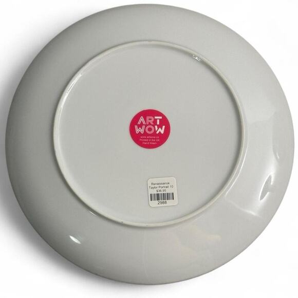 ART WOW Renaissance Portrait of Taylor Swift by AbiGoLucky on Plate With Stand - Picture 3 of 3